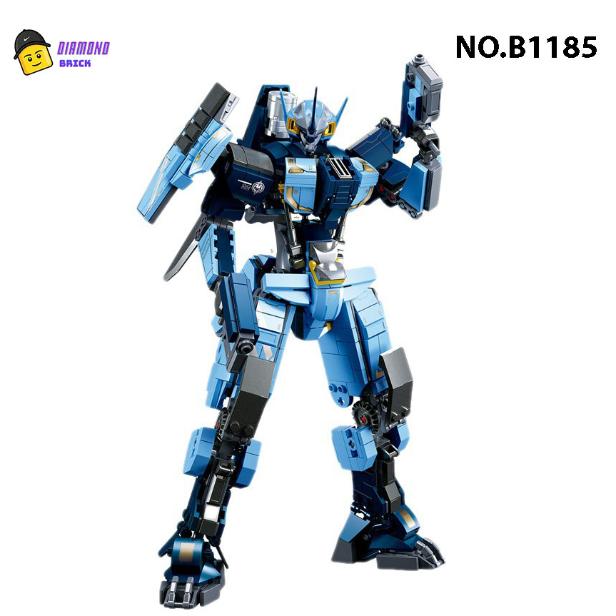 Đồ Chơi Lắp Ráp Kiểu LEGO Mô Hình Robot Jaeger Assin Sniper Pacific Rim/ Elsu Liên Quân Mobile B1185 Sluban