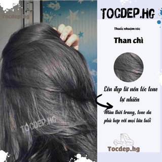 Thuốc nhuộm tóc Than chì + tặng oxy trợ dưỡng - Tocdep.HG