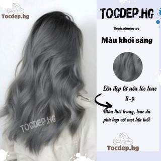 Thuốc nhuộm tóc màu khói + tặng kèm trợ dưỡng - Tocdep.HG