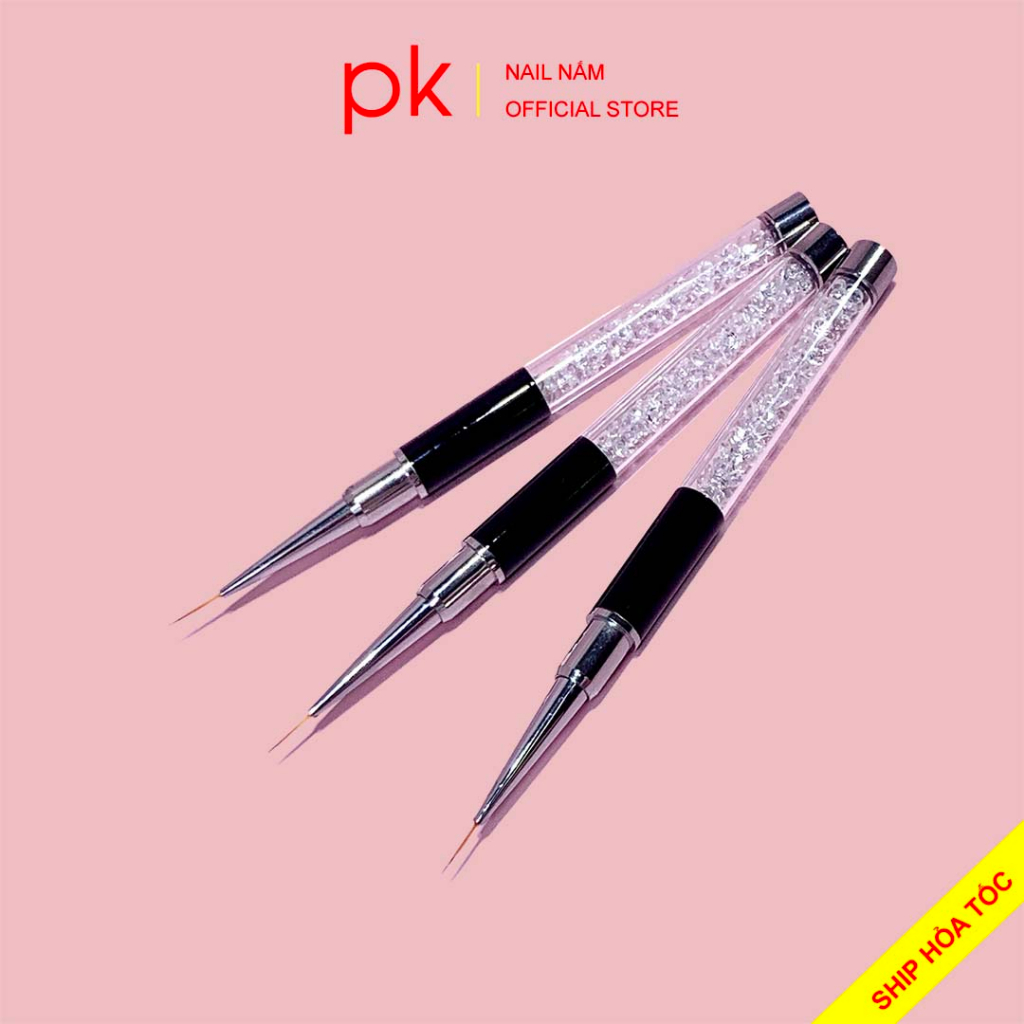 Cọ nét nail, cọ vẽ móng cán đá cao cấp