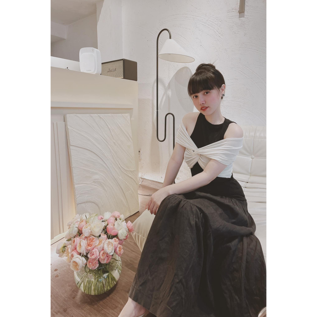 Áo Kiểu Nữ Thanh lịch Nền Nã Tôn Dáng Nữ Tính Dịu Dàng E.S.T | T23 007