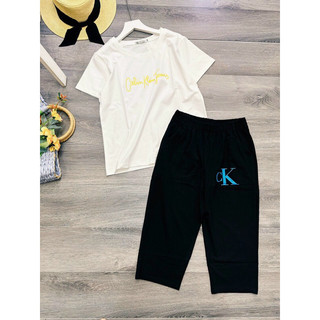 Đồ bộ lửng thun cotton hàng đẹp