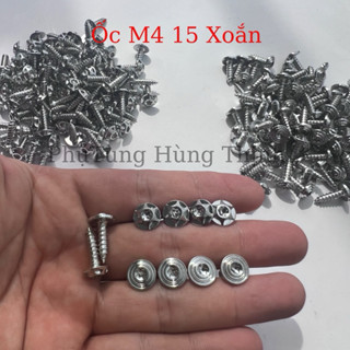 [ hàng hiệu ] ỐC ÁO 4li 15 xoắn  SALAYA INOX 304 - CHÍNH HÃNGa