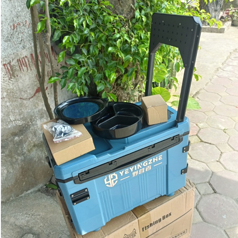 Thùng Câu Đài Đa Năng Cao Cấp Thương Hiệu YEYINGZHE Mẫu Thiết Kế Mới Nâng Cấp Siêu Nhẹ, Siêu Tiện Lợi  2023