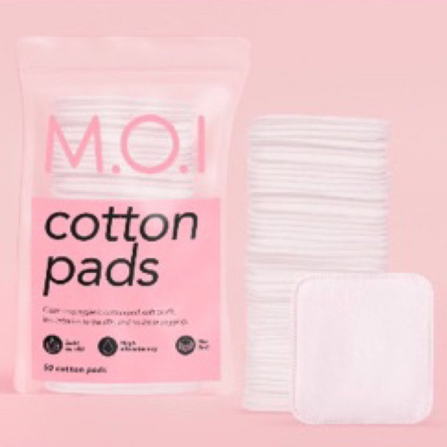 Bông tẩy trang 50 miếng M.O.I Cosmetics Hồ Ngọc Hà