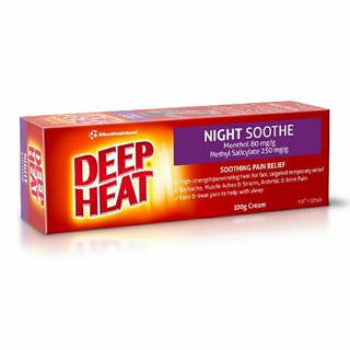 Dầu Xoa Bóp Deep Heat Night Relief [Chính Hãng]