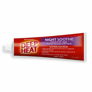 Dầu Xoa Bóp Deep Heat Night Relief [Chính Hãng]