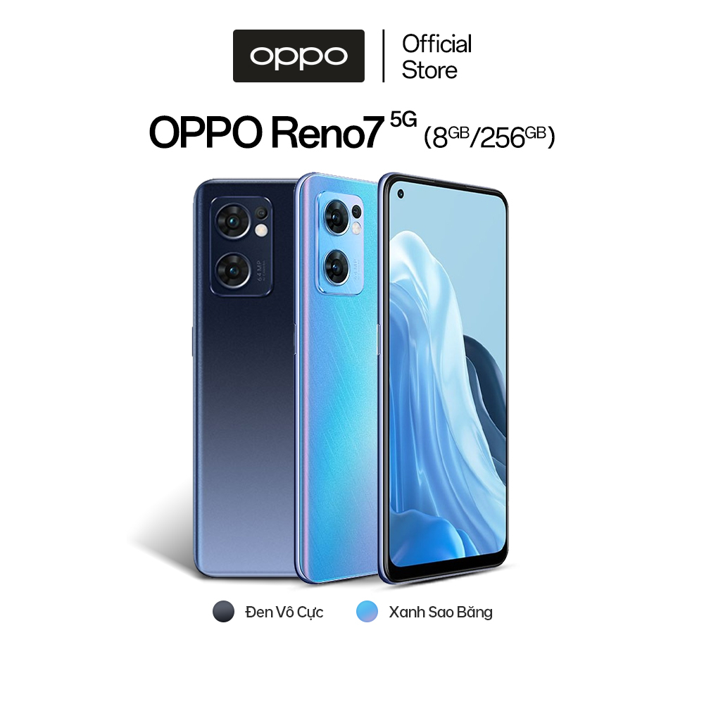 [Mã ELCN7 giảm 7% đơn 2TR] Điện Thoại OPPO RENO7 5G (8GB/256GB) - Hàng Chính Hãng