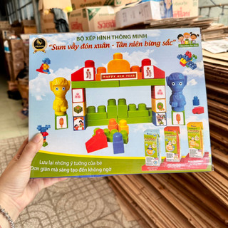 Bộ xếp hình thông minh cho bé - quà tặng sữa vitadairy