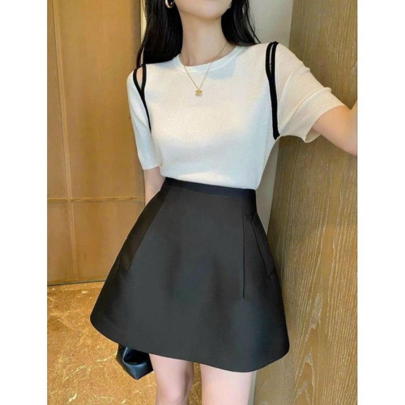 Chân váy TAFTA cao cấp lót lụa bo chun kèm túi siêu hot.
