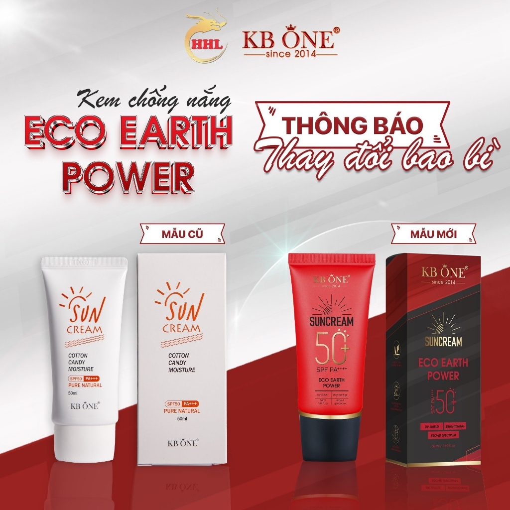 Kem chống nắng kbone( mẫu mới ). 50ml