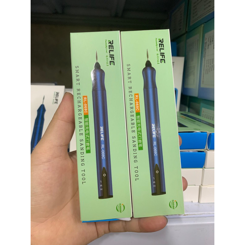 Máy mài tích hợp máy quấn keo RL-068C 8in1