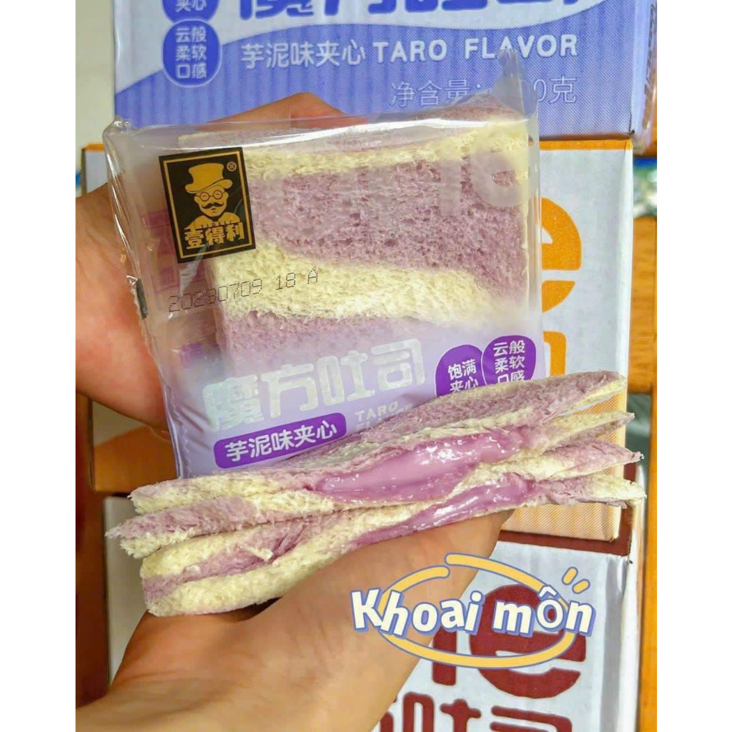 SẴN HCM - Bánh mì sandwich nhân kem siêu ngon