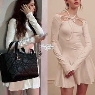 Đầm Pain or pleasure giống Han So Hee và Irene Red Velvet