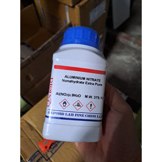 Hóa chất Aluminum nitrate nonahydrate cas: 7784-27-2 500g hàng ấn độ