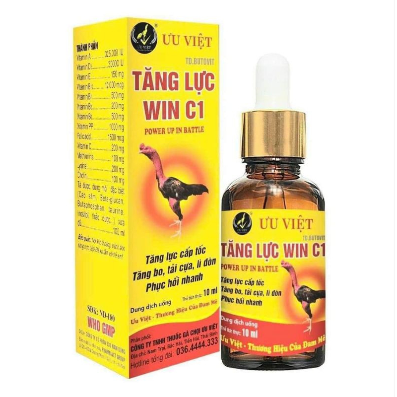 Tăng lực win c1 10ml