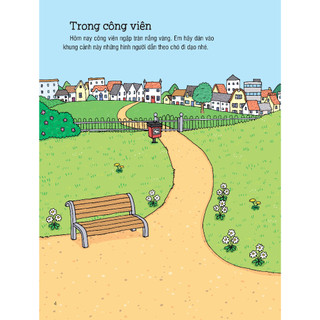 Sách dán hình đầu đời cho bé - First Sticker Book - Thú cưng