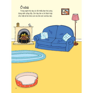 Sách dán hình đầu đời cho bé - First Sticker Book - Thú cưng
