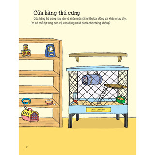 Sách dán hình đầu đời cho bé - First Sticker Book - Thú cưng