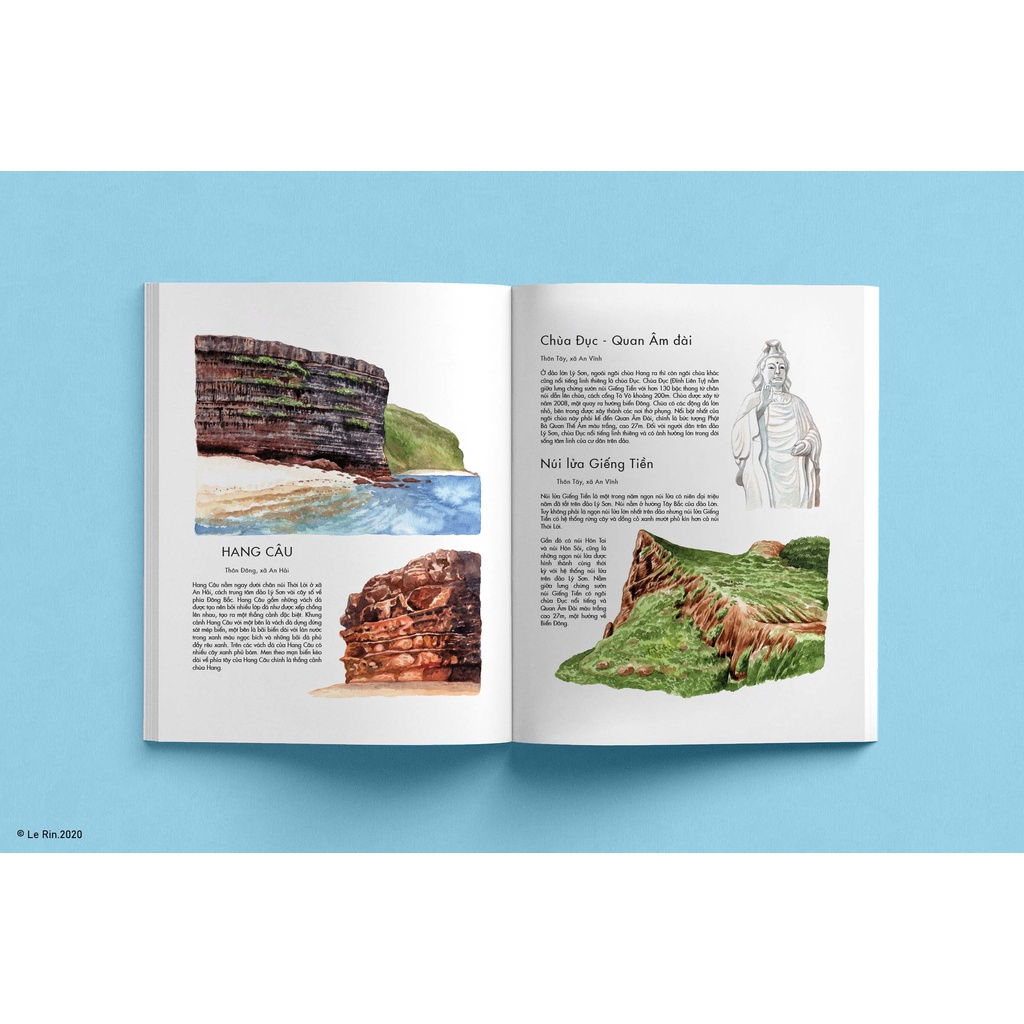 Sách - Việt Nam dọc miền du kí - Với hơn 300 tranh minh họa màu nước