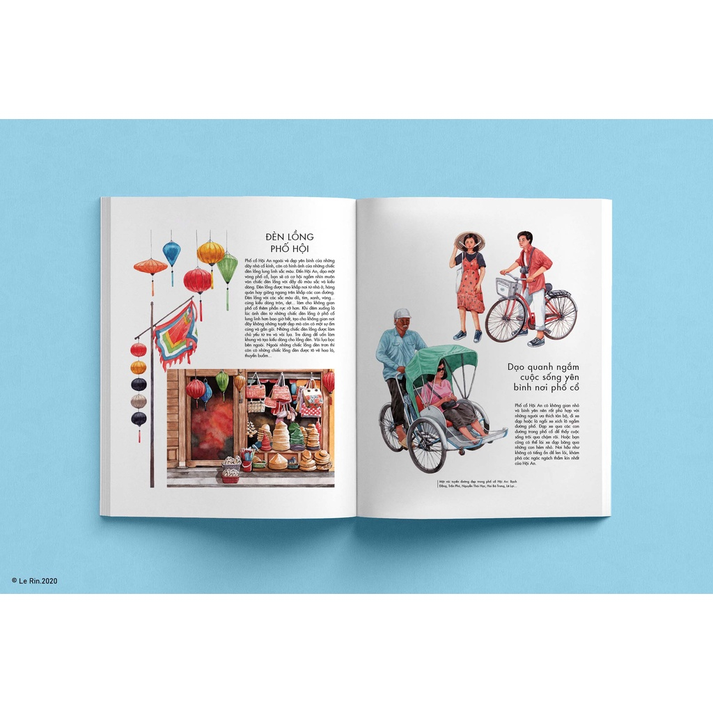 Sách - Việt Nam dọc miền du kí - Với hơn 300 tranh minh họa màu nước