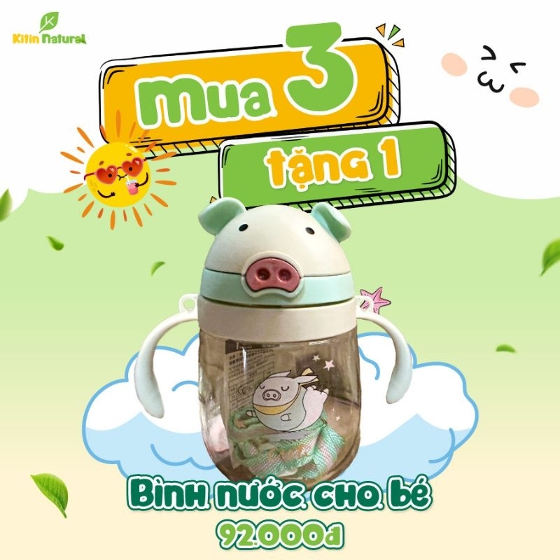 [MUA 3 BỊCH TẶNG 1 QUÀ] Tã bỉm thương hiệu Việt Kitin Natural dán/quần NB56/S50/M44/L40/XL38/XXL36/XXXL34