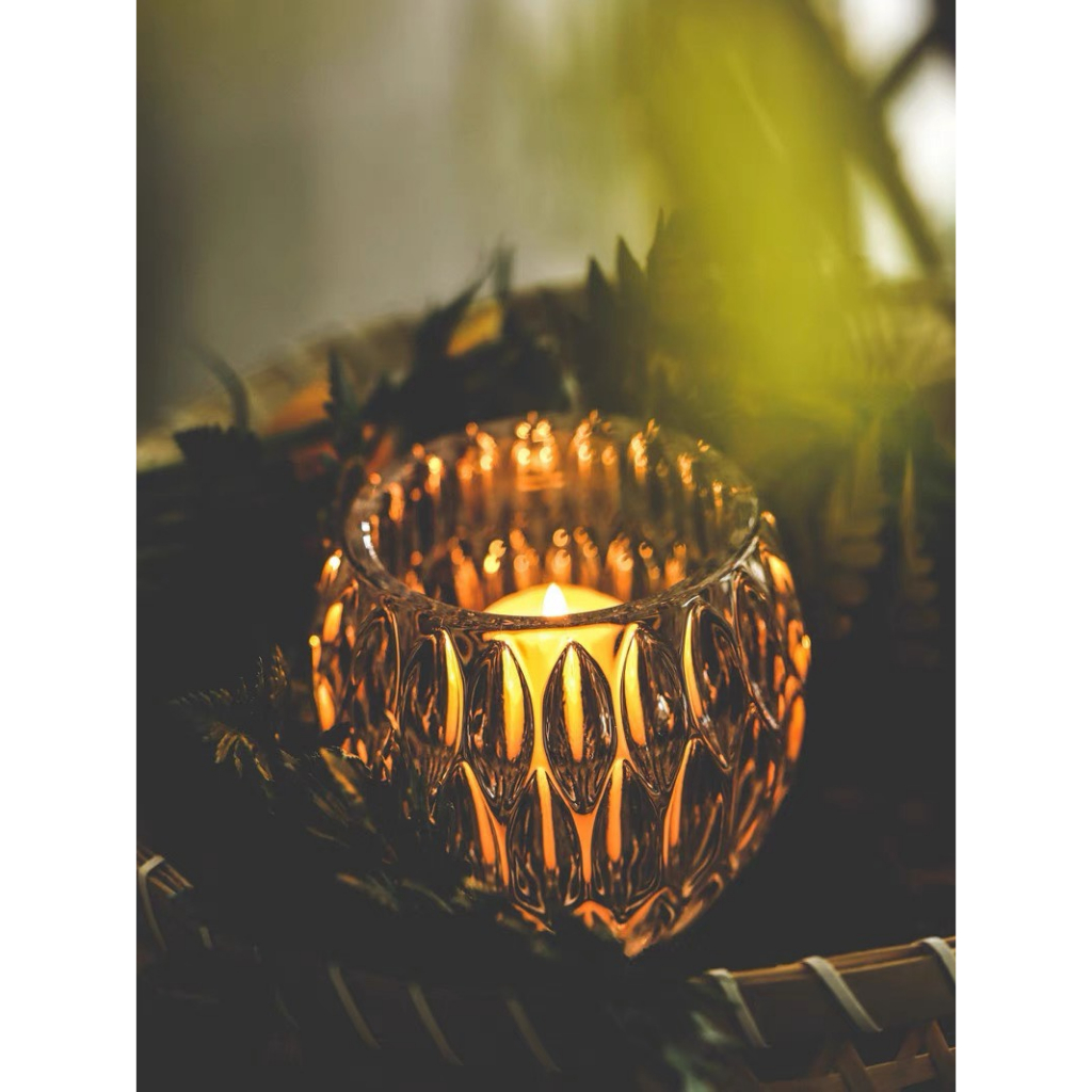 Ly giọt nước thủy tinh , giá để nến trang trí - Văn phòng phẩm Nhơn Phát