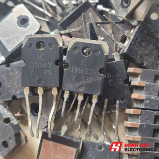 Cặp transistor D1047, B817 tháo máy hàng tốt lưng đồng