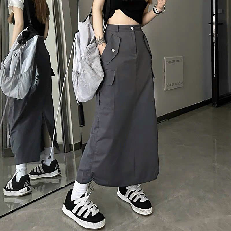 CHÂN VÁY MIDI Ulzzang SIÊU XINH