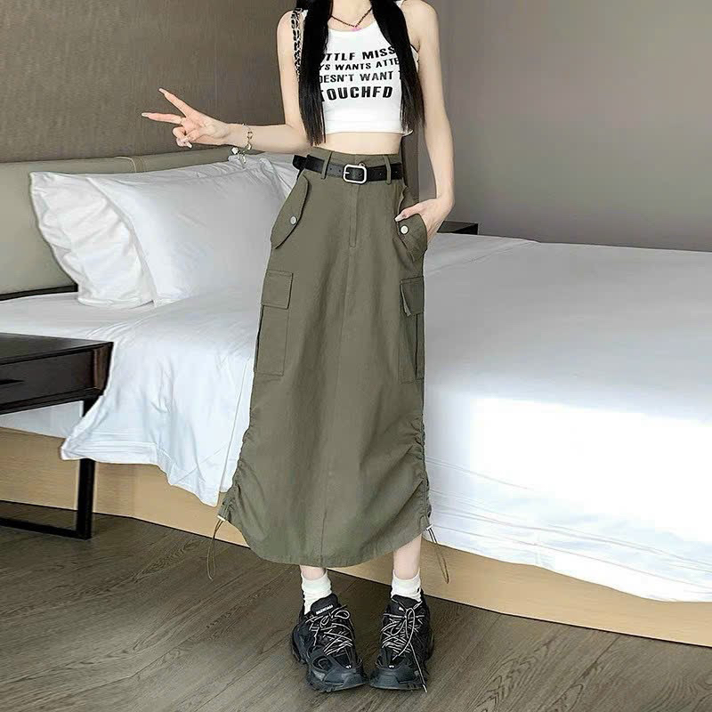 CHÂN VÁY MIDI Ulzzang SIÊU XINH