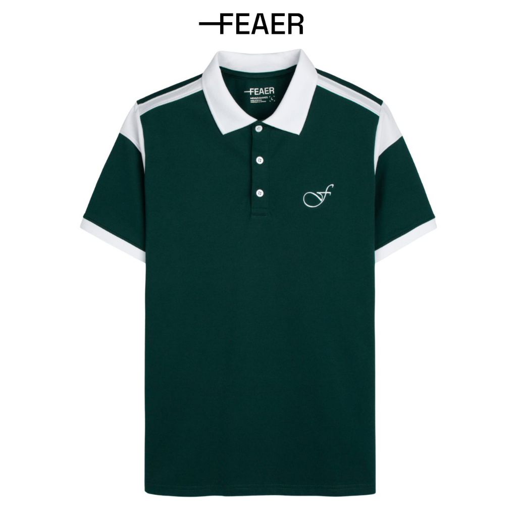 Áo polo nam có cổ Contrast Collar nam tính, thanh lịch, sang trọng - FEAER