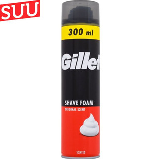 Bọt Cạo Râu Gillette Shave Foam Regular 300ml, suu.shop Cam Kết 100% Chính Hãng.