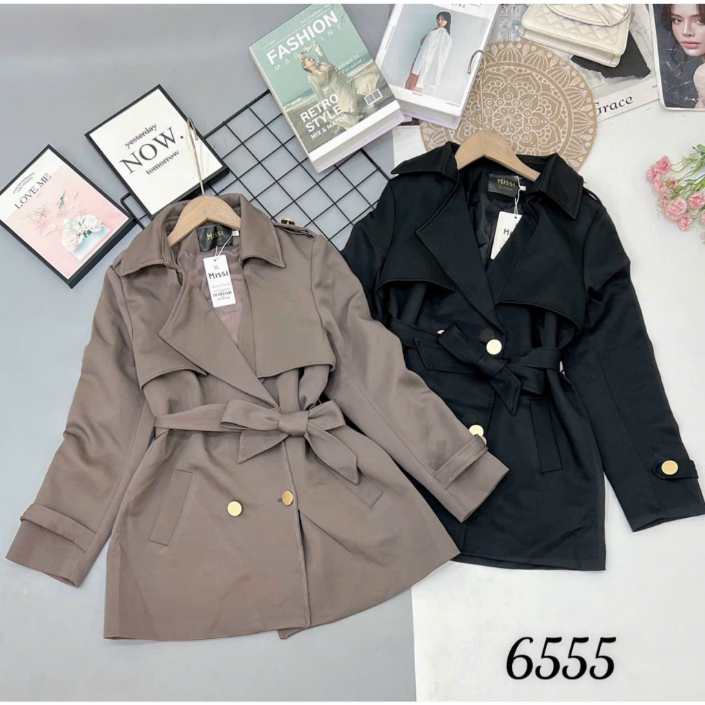 Áo khoác măng tô kèm dây đai chất kaki size S M L XL cho khách từ 38- 62kg, áo măng tô xịn