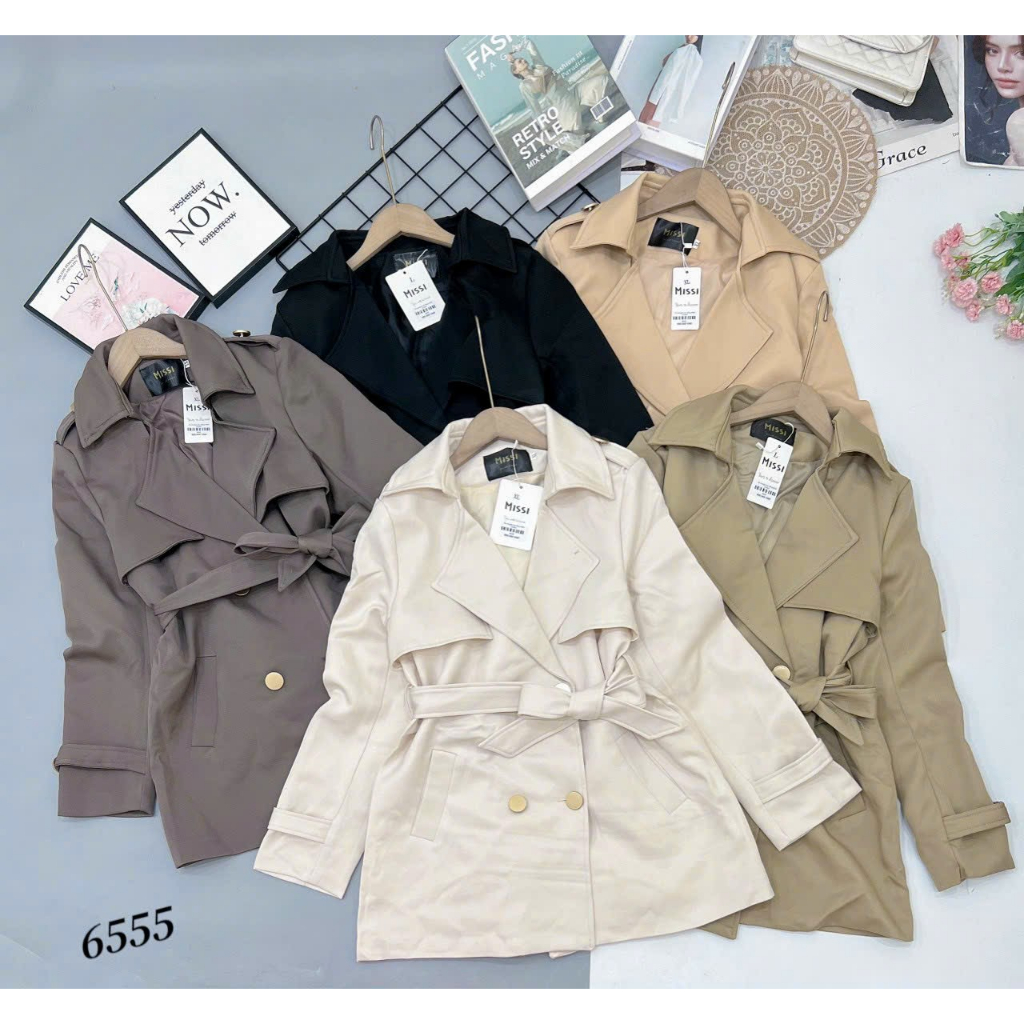 Áo khoác măng tô kèm dây đai chất kaki size S M L XL cho khách từ 38- 62kg, áo măng tô xịn