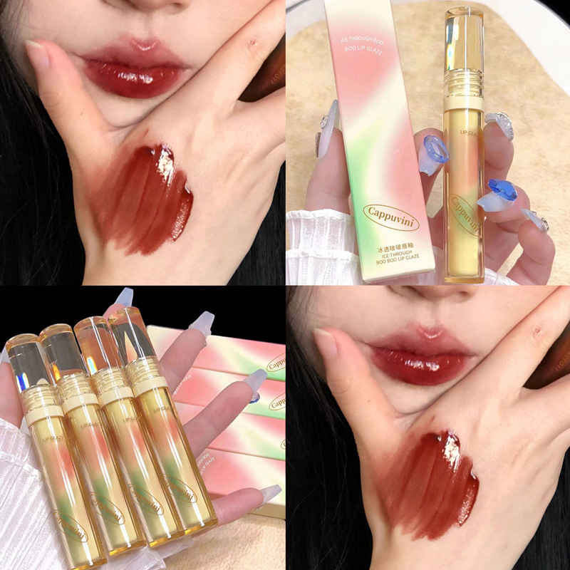 Son bóng Cappuvini căng mọng dưỡng ẩm môi Boo Boo Lip Glaze