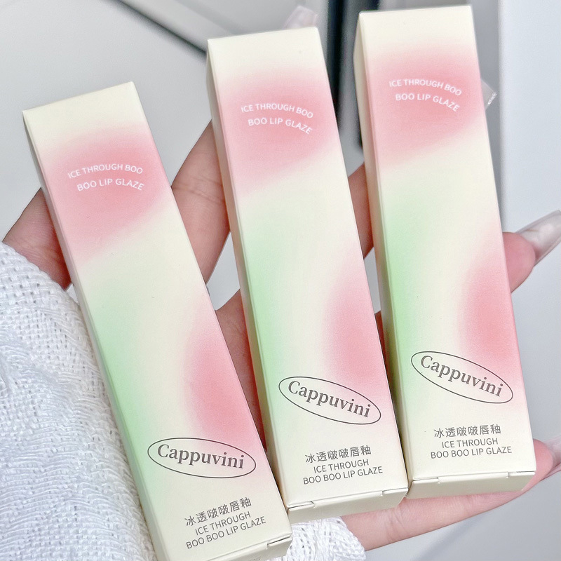 Son bóng Cappuvini căng mọng dưỡng ẩm môi Boo Boo Lip Glaze