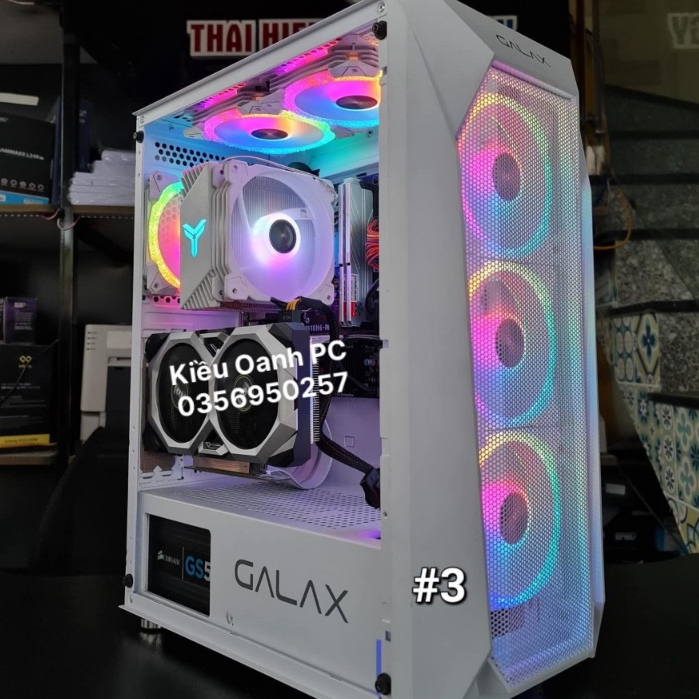 Quạt Tản Nhiệt, Fan CPU Led RGB Jonsbo CR-1000 Evo - Màu Đen | Trắng - Tặng Kèm Keo Tản Nhiệt