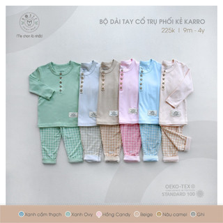 Hrnee - BỘ DÀI TAY MODAL CỔ TRỤ