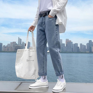 Quần baggy jean ống suông StarLord SL901 nam nữ 2 màu thời trang