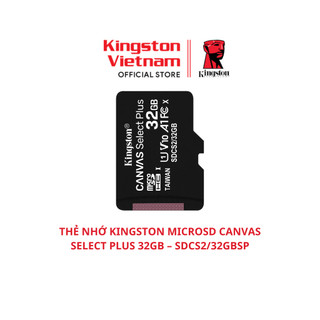 Thẻ nhớ kingston microsd canvas select plus – sdcs2 32gb64gb|128gb|256gb