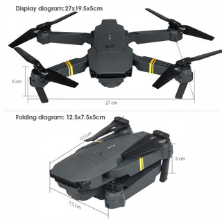 Flycam wifi E58 camera HD 4K tặng túi đựng