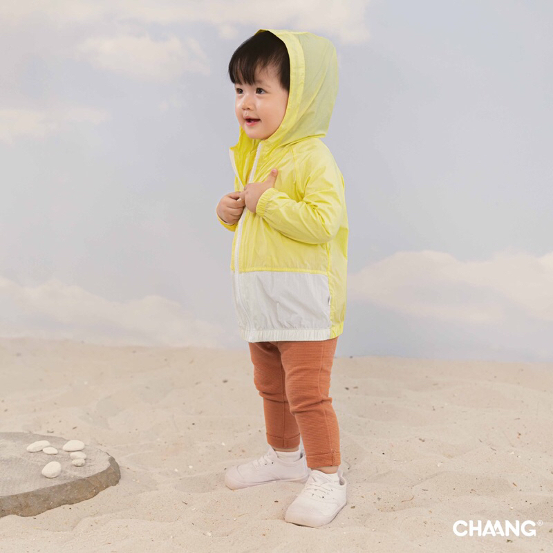 Chaang áo khoác gió Heli có mũ cho bé AW23