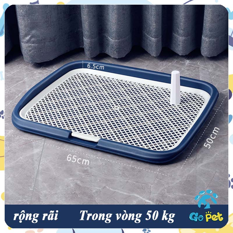 Khay vệ sinh cho chó Huấn luyện vệ sinh cho chó Bô thú cưng với giá đỡ 65 * 49 cm