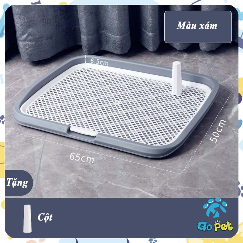 Khay vệ sinh cho chó Huấn luyện vệ sinh cho chó Bô thú cưng với giá đỡ 65 * 49 cm