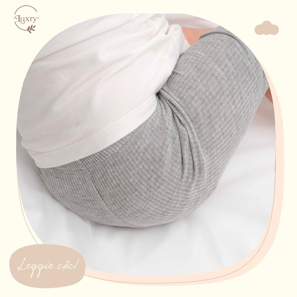 Quần Legging Trẻ Em Ngắn Thương Hiệu Luxry