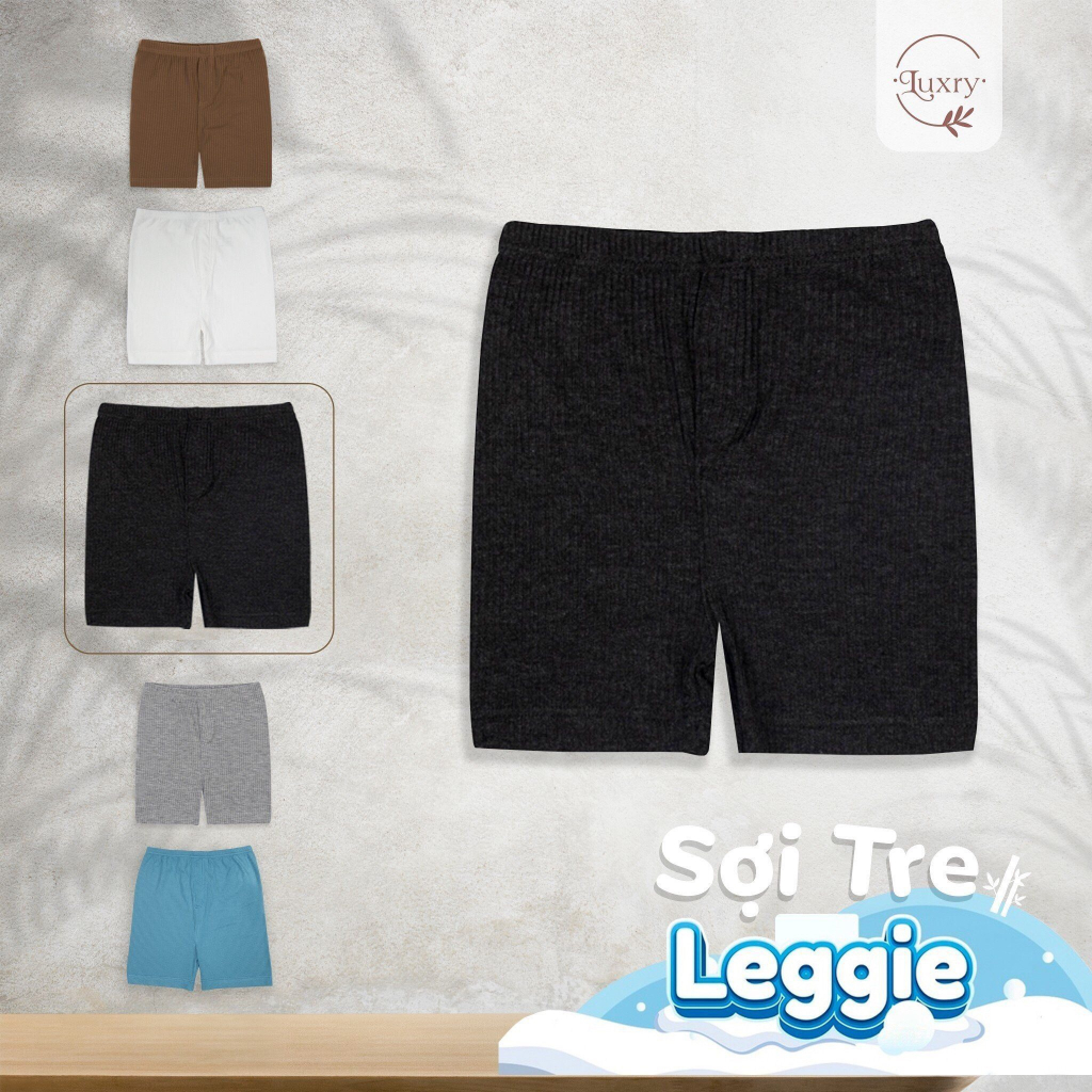 Quần Legging Trẻ Em Ngắn Thương Hiệu Luxry