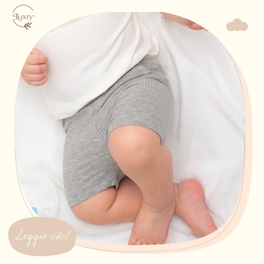 Quần Legging Trẻ Em Ngắn Thương Hiệu Luxry