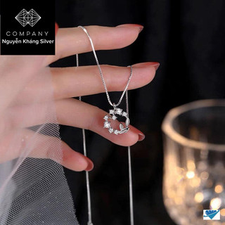 Dây chuyền nữ, bạc 925, bạc ý, dây mặt nhỏ xinh