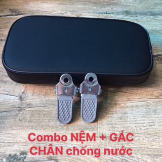Conbo nệm yên sau + gác xếp để chân dành cho xe đạp ( tất cả các loại xe đạp)