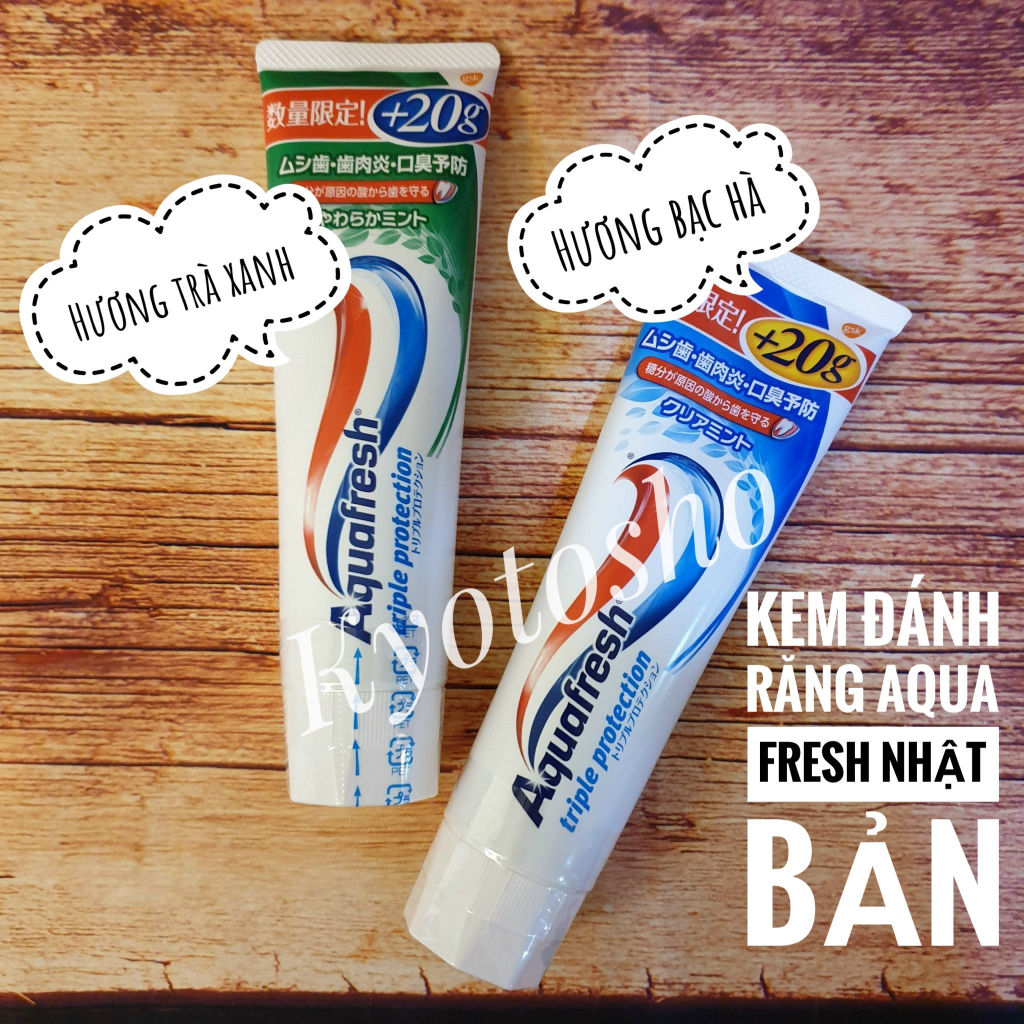 Kem Đánh Răng Nhật Bản Aquafresh - 140g